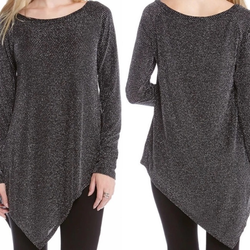 Karen Kane Asymmetrical Blouse